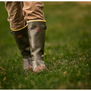 LaCrosse boots in grass