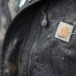 Carhartt jacket in the rain